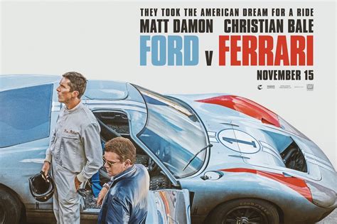 Ford v Ferrari! Czy jest lepsza historia o rywalizacji niż ta, w której Amerykanie biorą się za wyrównanie rachunków z Europejskim gigantem?!