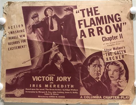  The Flaming Arrow - A Glimpse into the Dazzling World of 1915 Silent Cinema